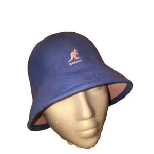 KANGOL Tropic Revesable Bell Hat Lilac Light Purple & Light Pink One Size